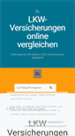 Mobile Screenshot of lkwversicherungen.info